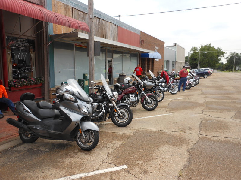 A nice lineup of bikes!