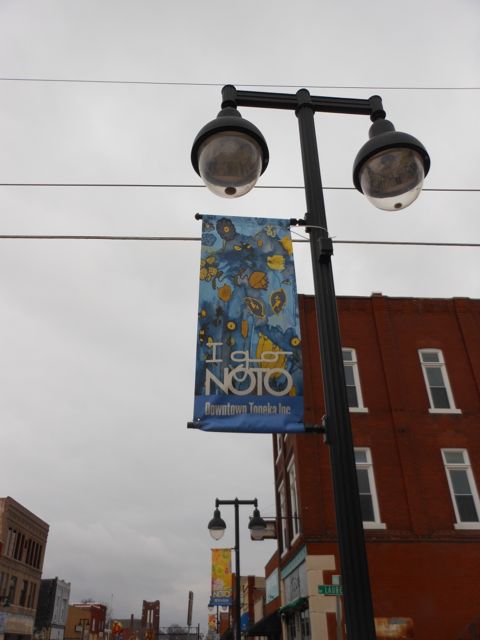 Welcome to NOTO, Topeka's budding arts and cultural area.