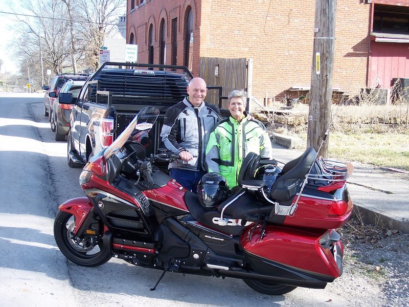 2015 Honda Gold Wing Anniversary....2183 miles....Missy &amp; Roger S....Leawood, KS....3/17/15