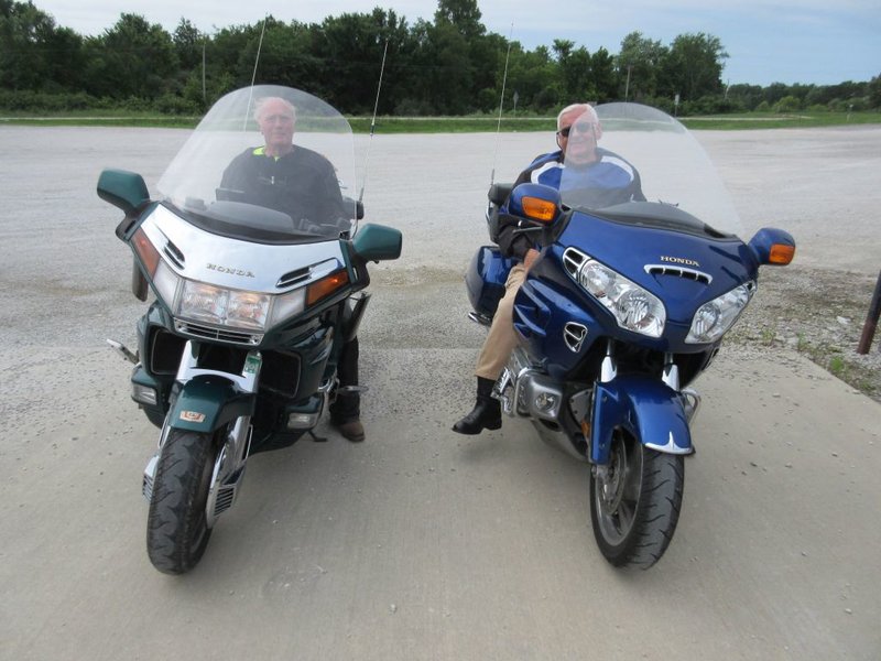 1996 Honda Gold Wing....62,862 Miles....Norm....Basehor, KS &amp; 2002 Honda Gold Wing....52,9000 Miles....Frank &quot;The Polish Prince&quot; ...Kansas City, KS   6/23/15