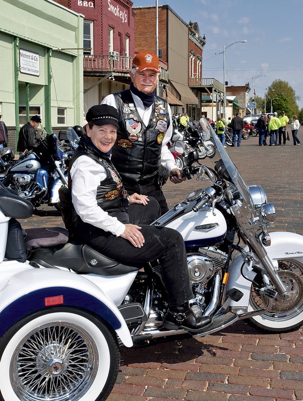 Harley Davidson Trike....Mary Rose &amp; Bogie B....Kansas City, KS....4/21/15