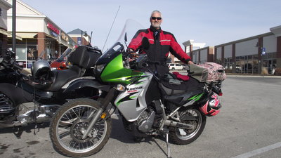 2008 Kawasaki KLR 650 3000 miles, Bob (RJ) K. ....12/10