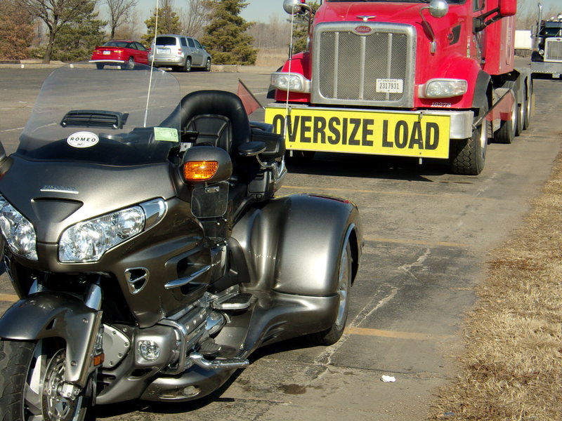 Escort for the Goldwing Trikes.