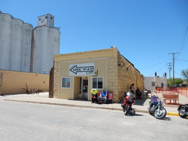 Limestone is the primary building material in this area.  These structures seem to last forever.