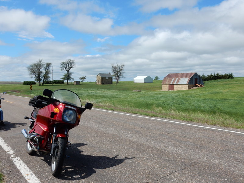 Hats off to the owners of this limestone farm for keeping the history alive!