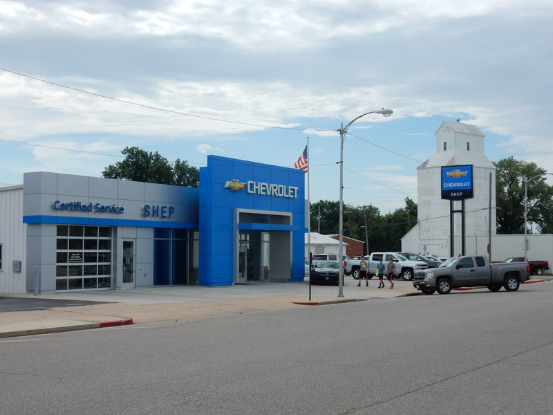 Almost vanished from small town America! A new car dealership!