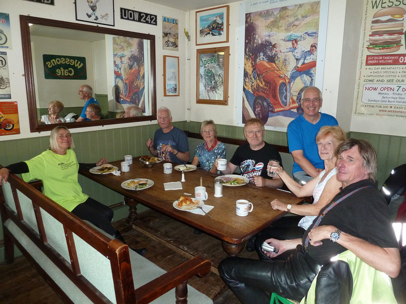 L to R Cathy, Bob, Linda, Doug, Alan, Caroline &amp; Jeff