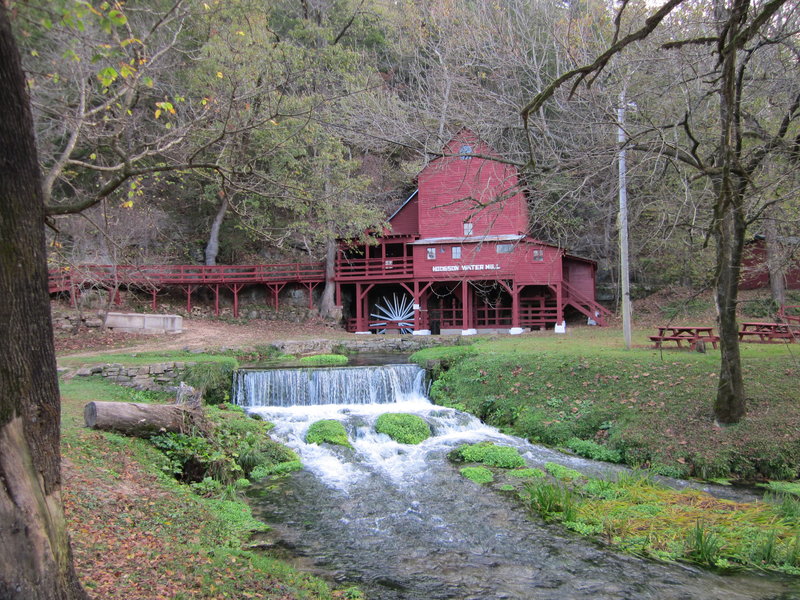 Historic Mill Scene