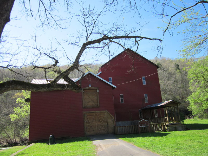 Grist mill--open in summer (bar)