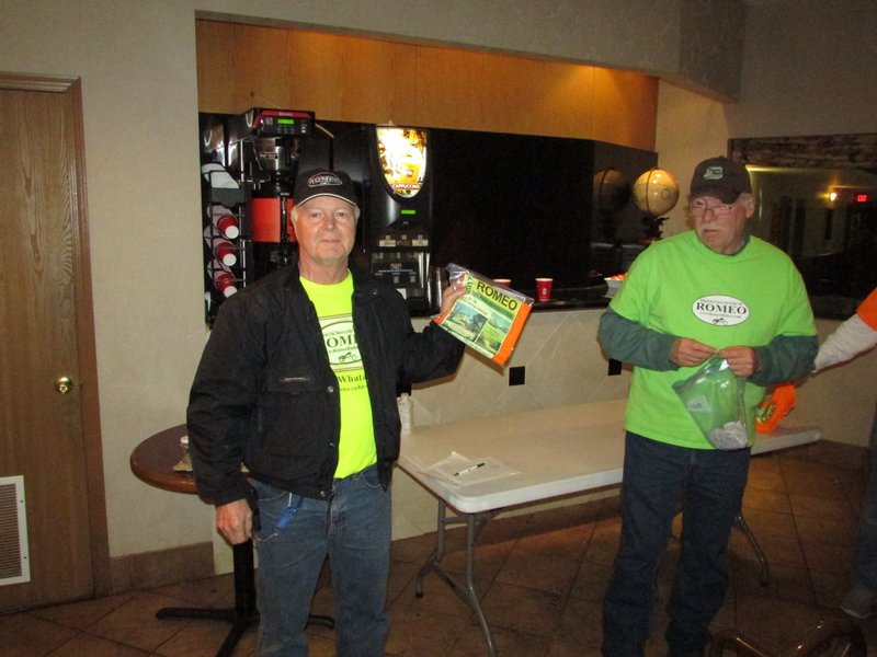 Dale Pollard won a Spring Rendezvous shirt in the first drawing.