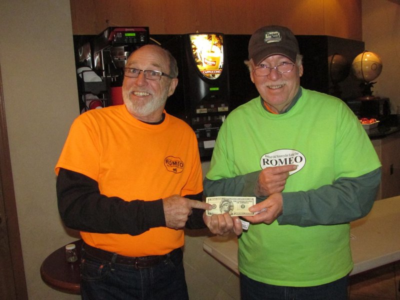 Dan Doerhoff won the grand prize 50/50, that is a $1 million dollar bill on top of the real money.