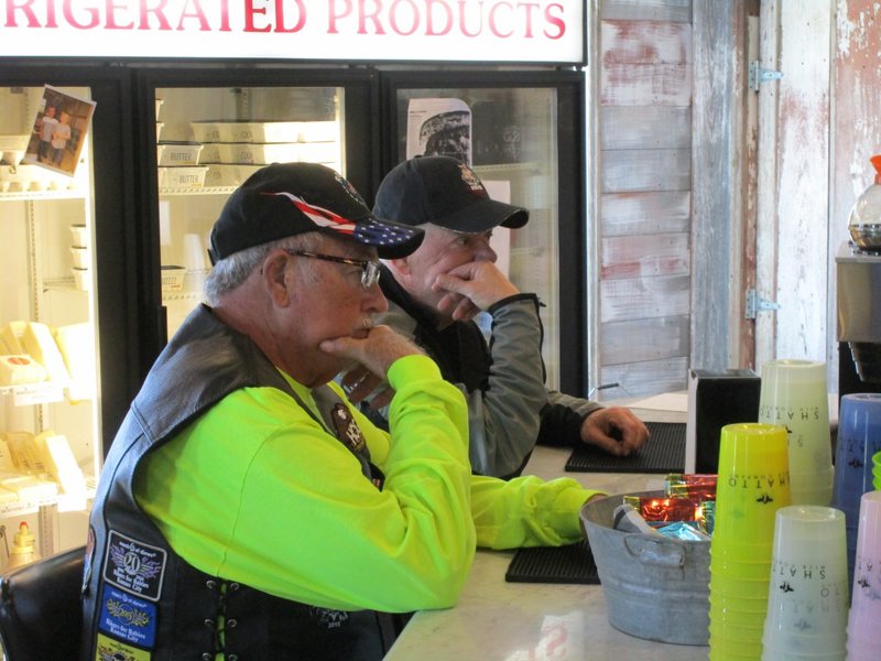 It took two minutes and still they couldn't hardly wait for the ice cream.