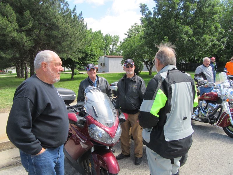 Mike cannot believe he rides with this bunch every week!