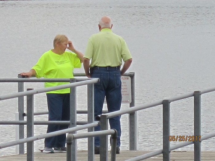 A quiet moment by the water