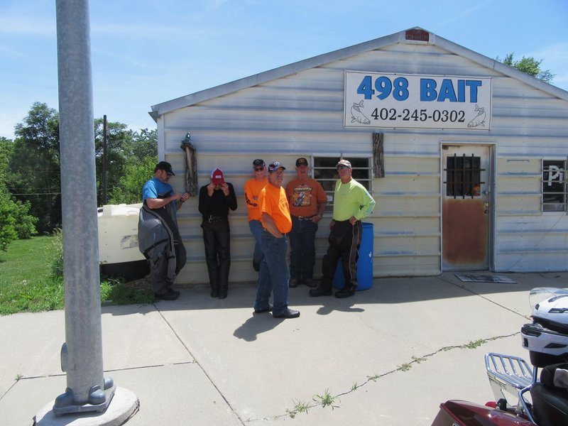 Bait shop didn't open until noon.  Big line.