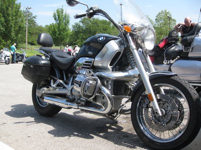 2001 BMW R1200C....12,000 mi  (my rules, I can break them)