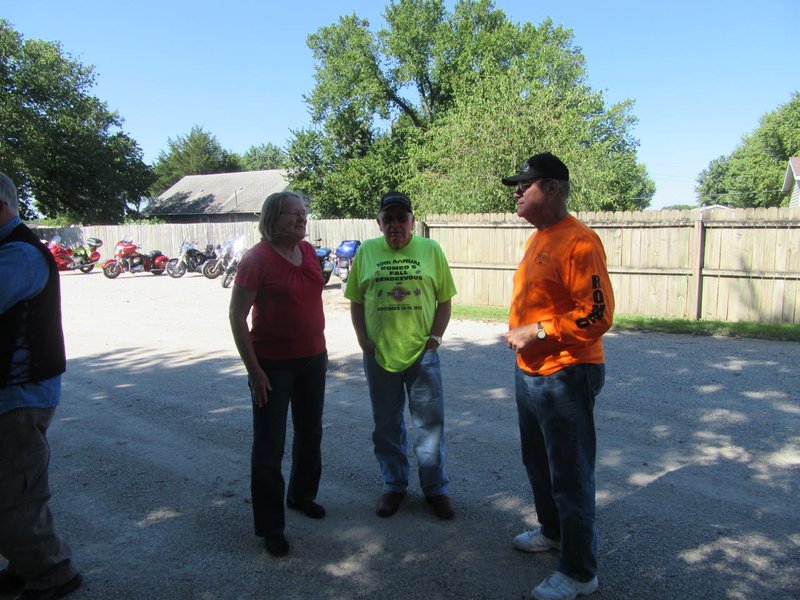 Nice to have Shirley join Marvin for a ride today!  Good to see Marvin back in the saddle after a couple of tough weeks.