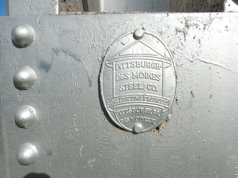 On our way to Beaver, we stopped to admire the hot rivet work on the Lyons water tower.