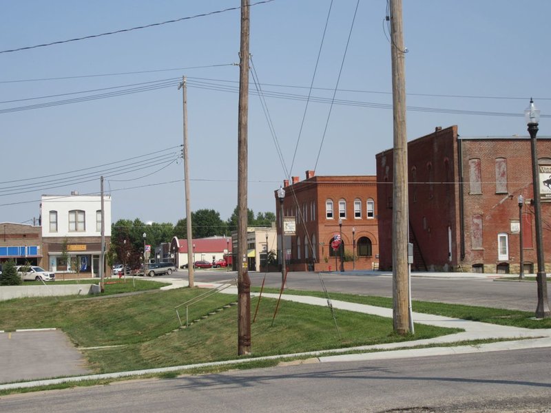 A view of downtown Horton from the suburbs!