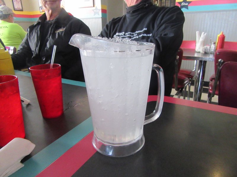 WHEN YOU ASK FOR ICE WATER, YOU GET ICE WATER!