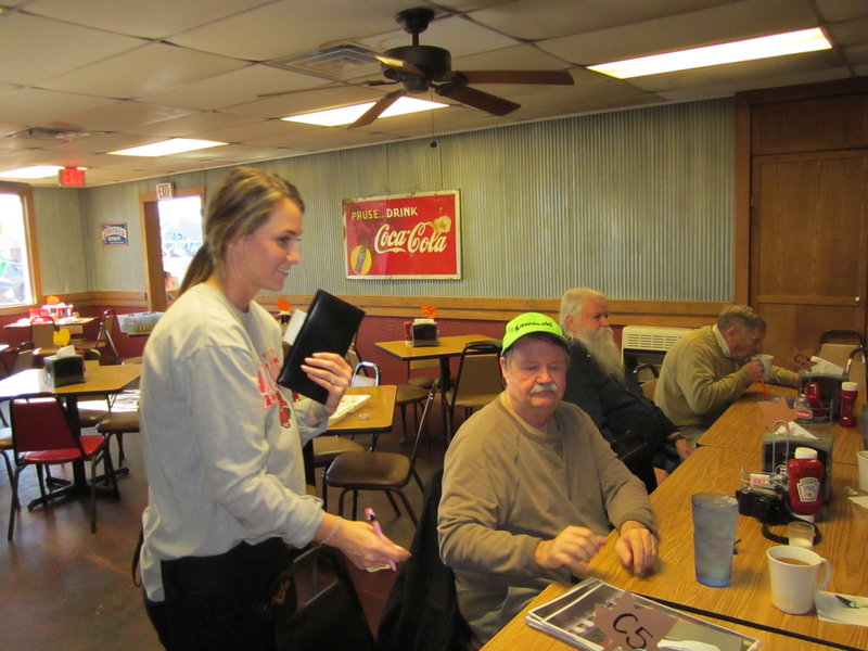 Arkansas has the cutest waitresses (and Barry)