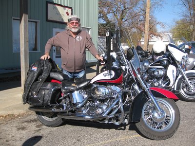 2007 Harley Davidson Heritage Softail....70,000 miles....Lloyd C....Butler, MO....11/11