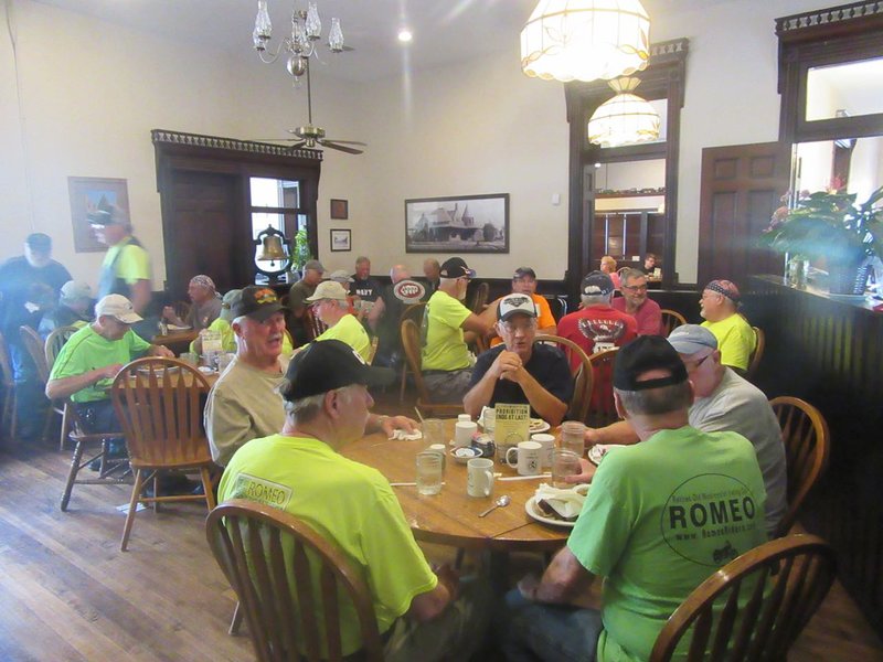 WE KEPT THIS DINING ROOM PRETTY CONSTANTLY FULL.