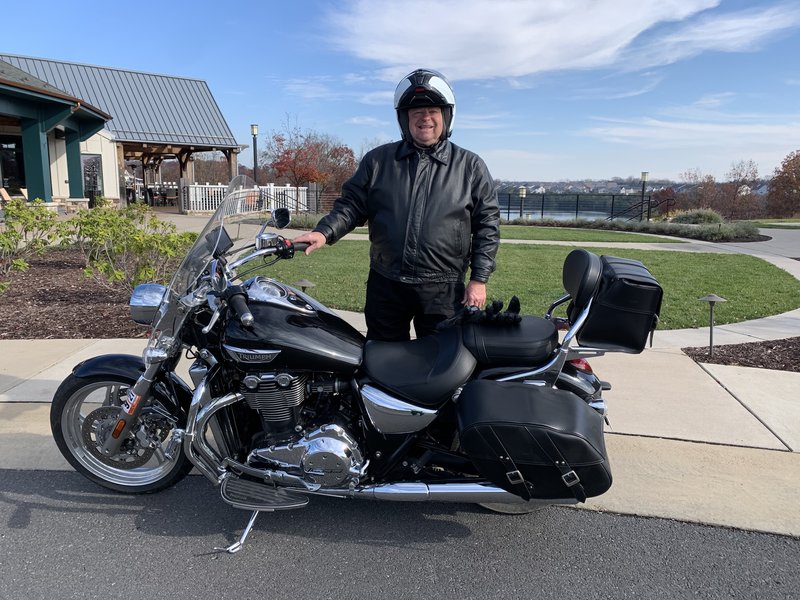 Greg P.  2014 Triumph Firebird 19,500 miles