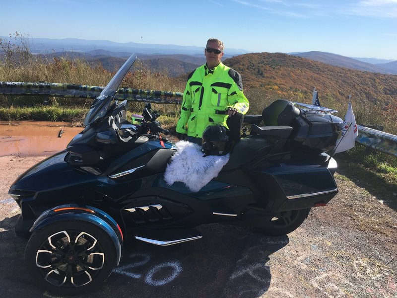 Warren D.  2020 Can Am Spyder RT,  9,653 miles