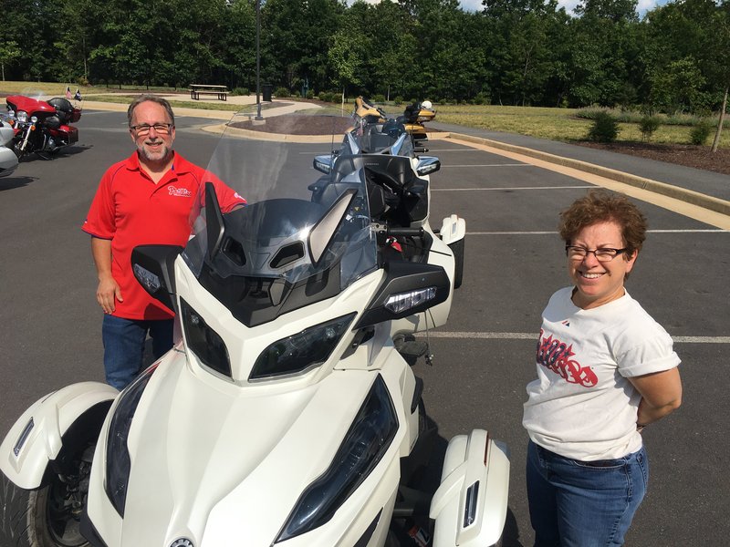 Andy &amp; Donna R.  2018 Can Am Spyder Limited  6,000 miles