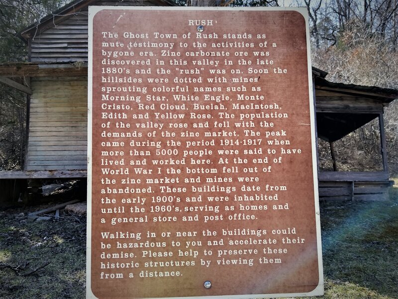 Short history of the ghost town