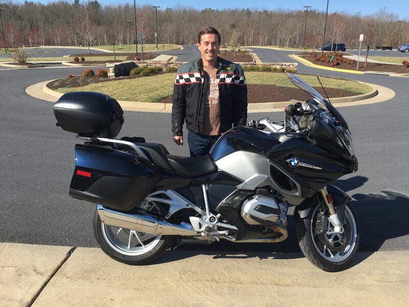 Jeff M.   2017 BMW R 1200RT  20,000 miles