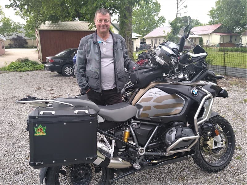 Mike and his 1250 GS