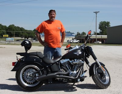 2011 HD Fatboy/3200 miles/Tim/Kansas City, MO/6-5-12