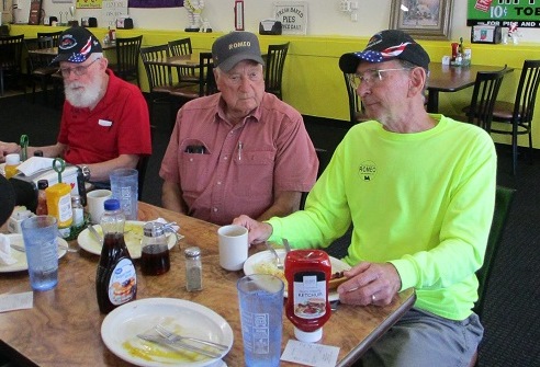 Joe P., Bill P. and George F.