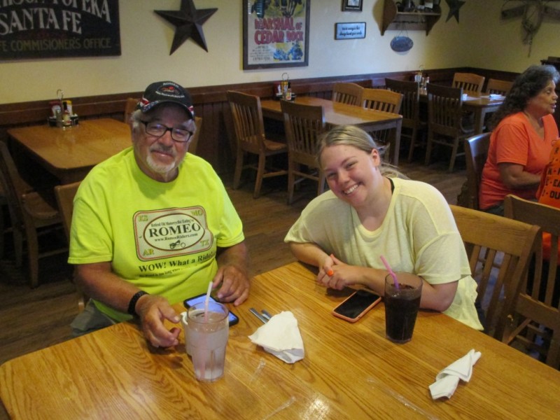 Marvin and his grand daughter Kelsey just got back from a monumental bike trip to South Dakota, lucky girl!