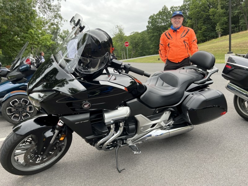 Gary R. with his 2014 Honda CTX 1300