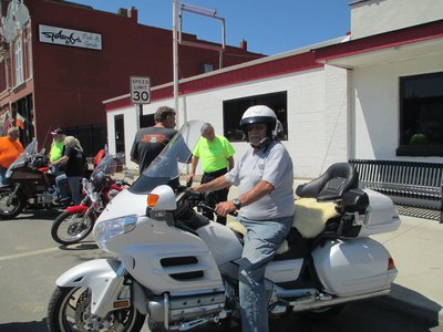 .... Honda Gold Wing....    miles....     Ft Scott, KS....7/20/12