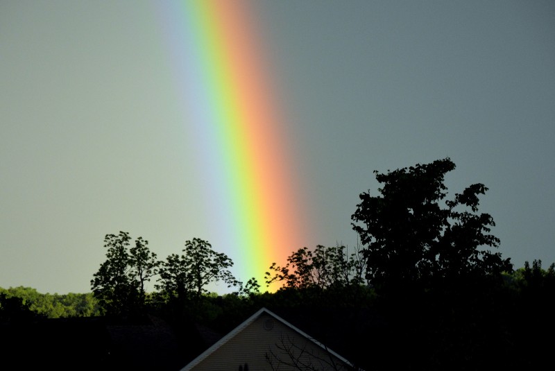 Pot of gold was missing by the time I got there