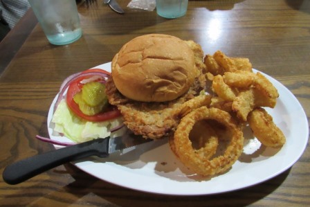 Tenderloin special was very good.