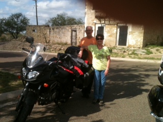 2012 Suzuki V-Strom 650  (miles?) ....Jim &amp; Marlene G.... Mission, TX winter, Kansas City summer.  12/2/12