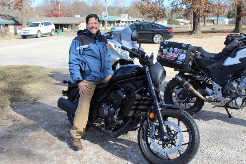 Derek and his rebel 1100