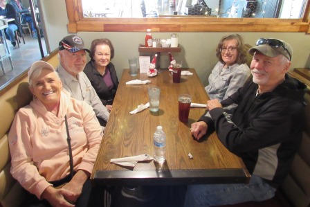 Cathy, Dale and Lynn with Ron and Susan