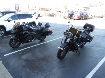 Dennis and Bud's bikes