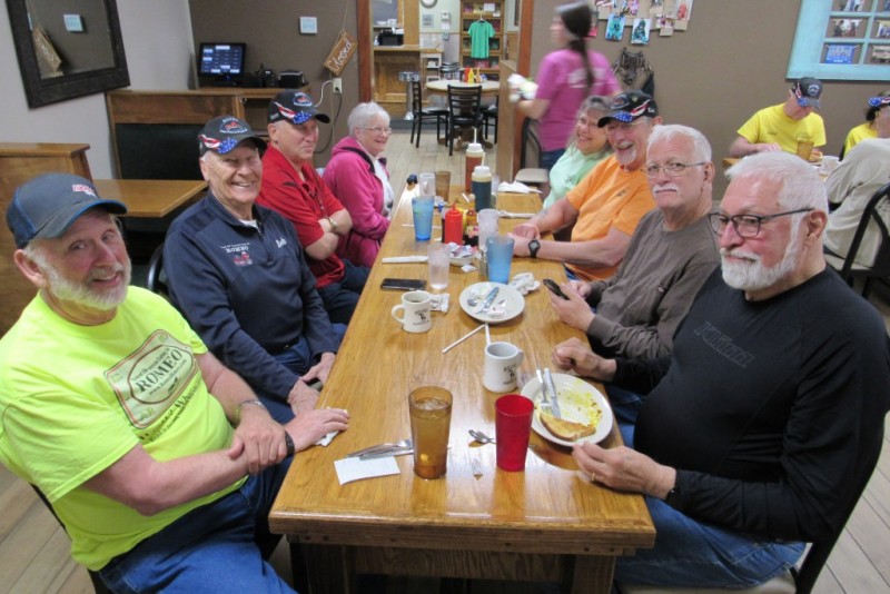 Ted, Bob, Norm, Audrey, Patty, Ken, Scott and Dennis