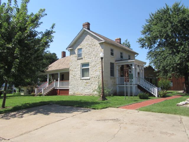 This was a famous food stop on the old Santa Fe Trail.  There is still a working restaurant in there and the workers are in period costume. I've not eaten there but I understand that it is a fun place to visit and a pretty good place to eat.