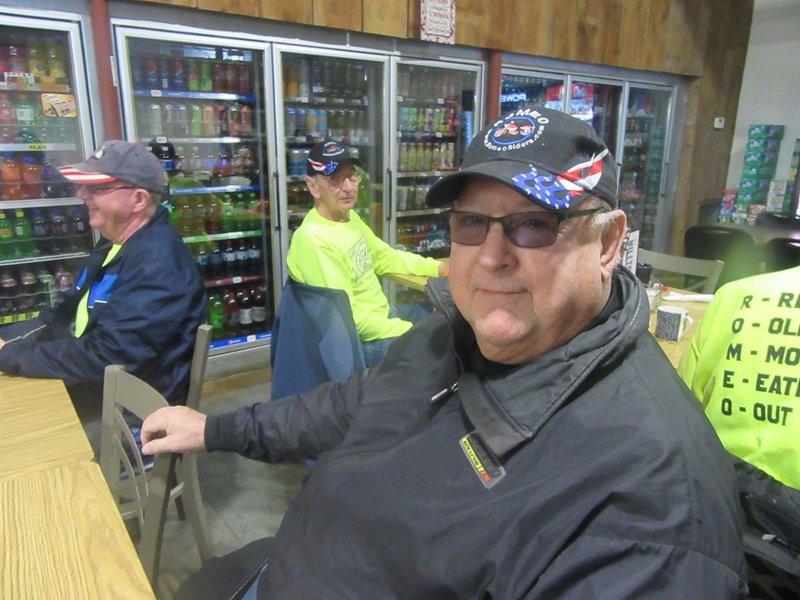 I DON'T KNOW WHO THIS GUY IS.  HE NEVERS SHOWS UP IN A PICTURE.  THANKS MARY ROSE!