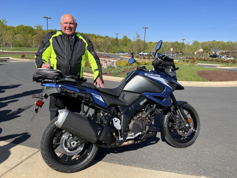 Ralph and his new Suzuki V-Strom