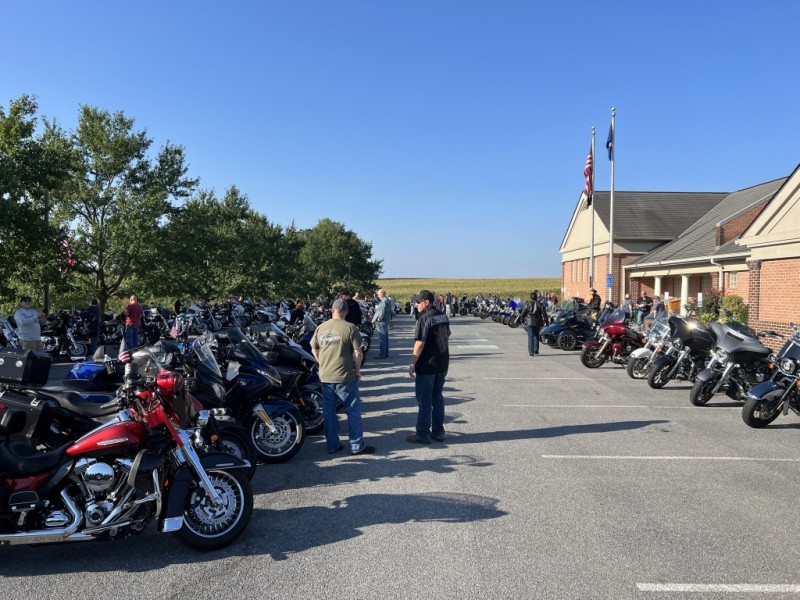 Lots of bikes, one of their most successful events