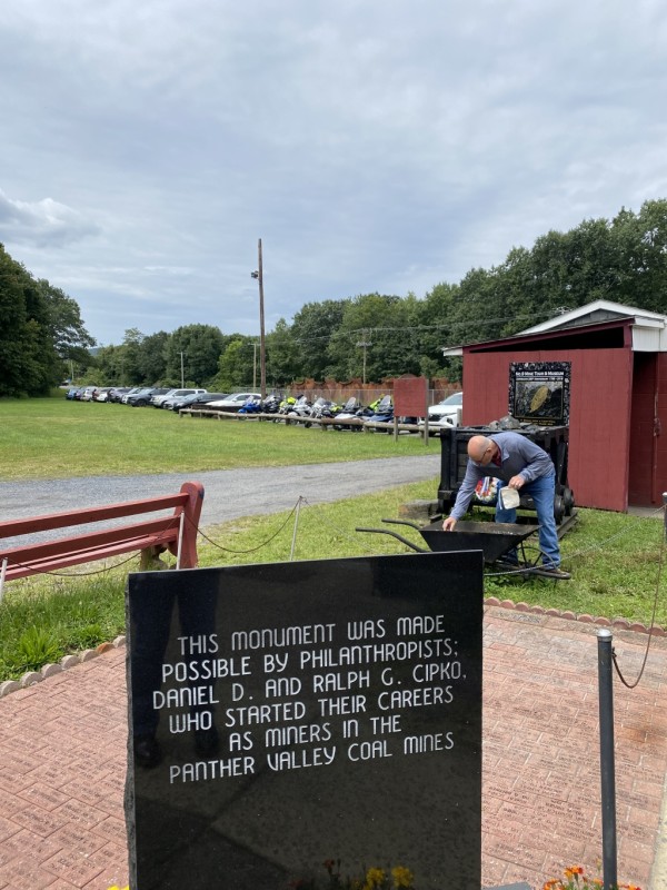 Roger mining for coal